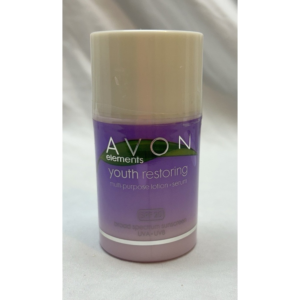 Avon Youth Elements Multi Purpose Lotion + Serum 1.7 oz New